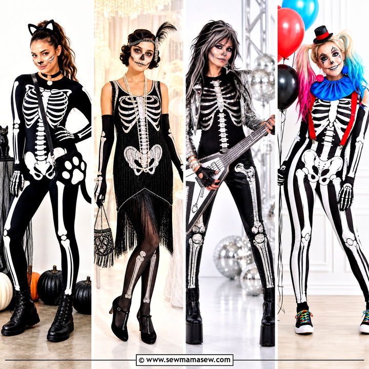 35 Skeleton Costume Ideas for Women