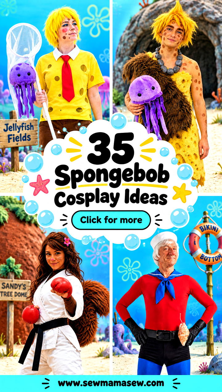 35 Spongebob Cosplay Ideas - 35 Spongebob Cosplay Ideas