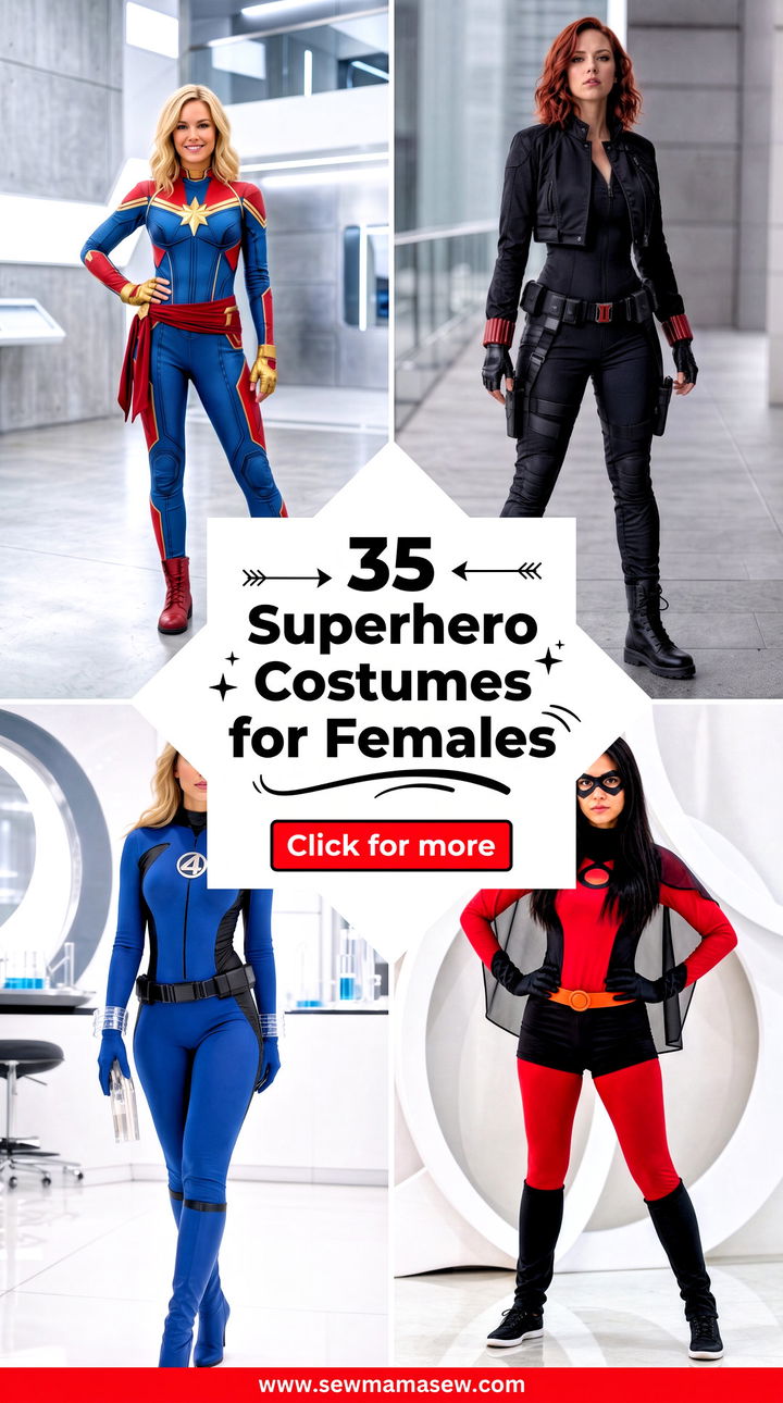 35 Superhero Costumes for Females - 35 Superhero Costumes for Females