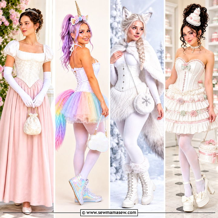 35 White Corset Halloween Costume Ideas