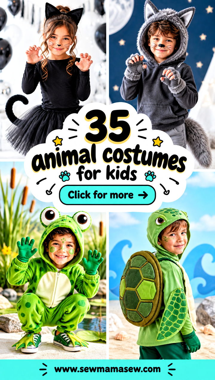 35 animal costumes for kids - 35 animal costumes for kids