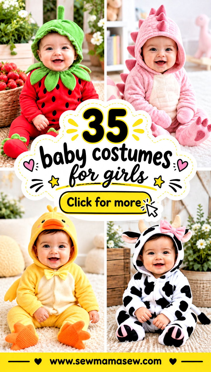 35 baby costumes for girls - 35 baby costumes for girls