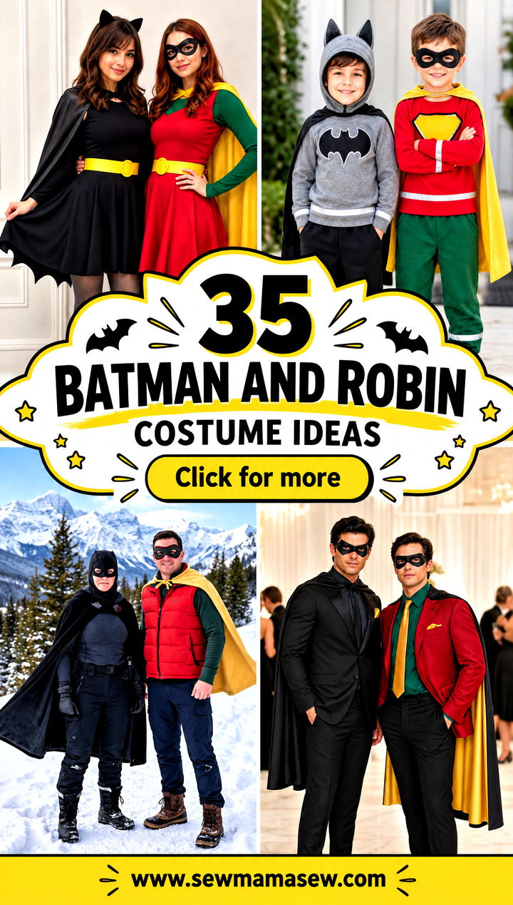 35 batman and robin costume ideas - 35 batman and robin costume ideas