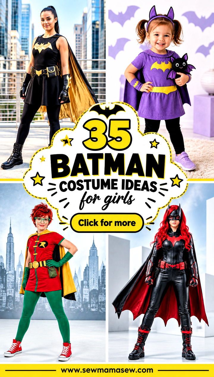 35 batman costume ideas for girls - 35 batman costume ideas for girls