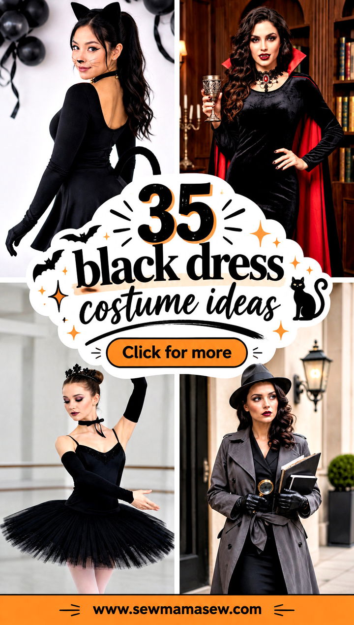 35 black dress costume ideas - 35 black dress costume ideas