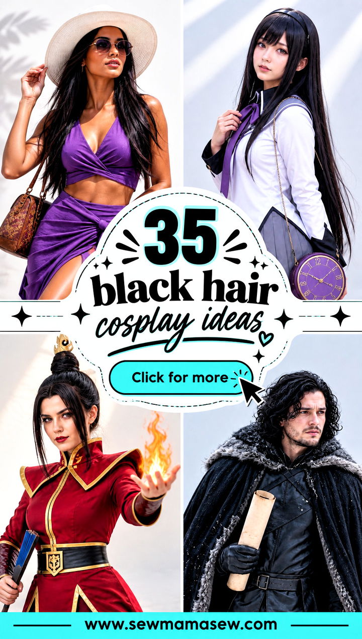 35 black hair cosplay ideas - 35 black hair cosplay ideas