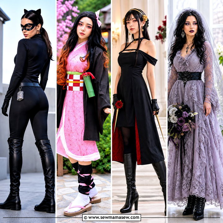 35 black hair costume ideas
