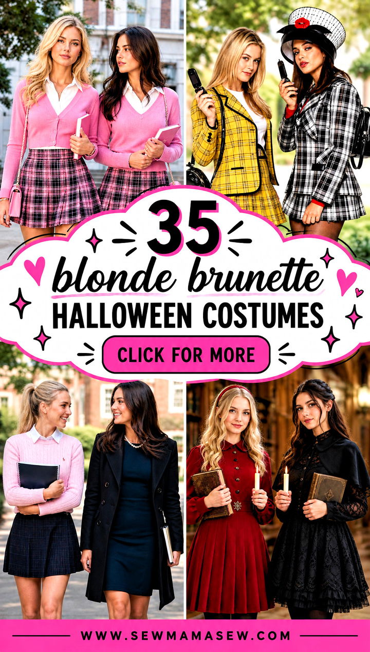 35 blonde brunette halloween costumes - 35 blonde brunette halloween costumes