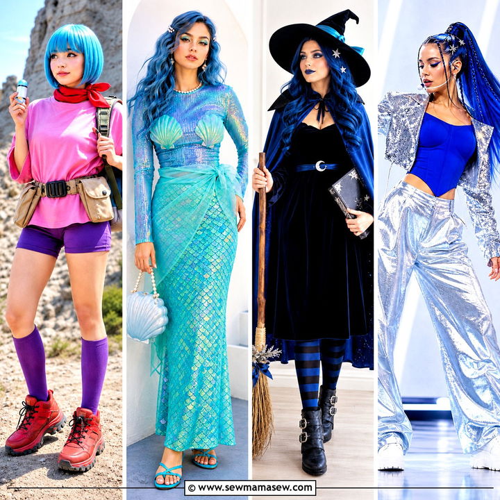 35 blue hair halloween costumes ideas