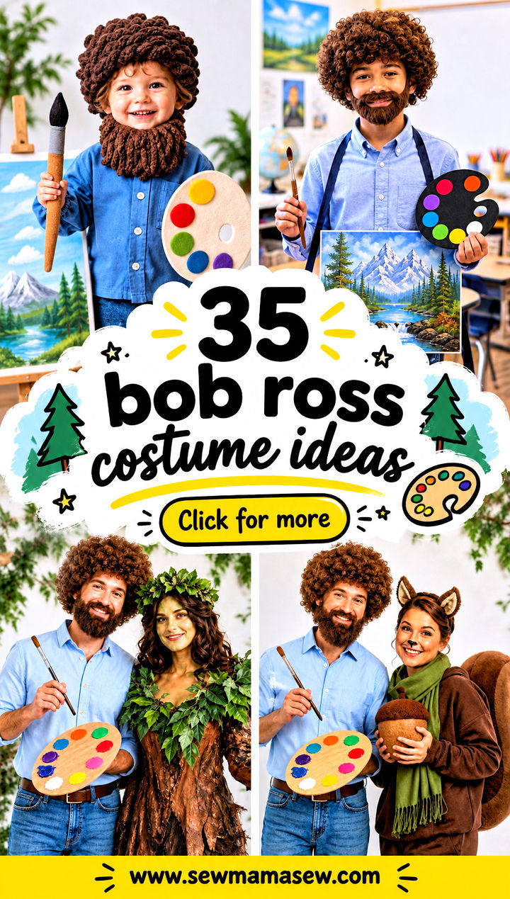 35 bob ross costume ideas - 35 bob ross costume ideas