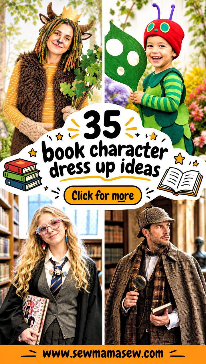 35 book character dress up ideas - 35 book character dress up ideas