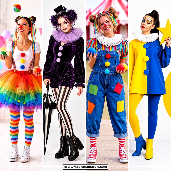 35 clown costume inspo ideas