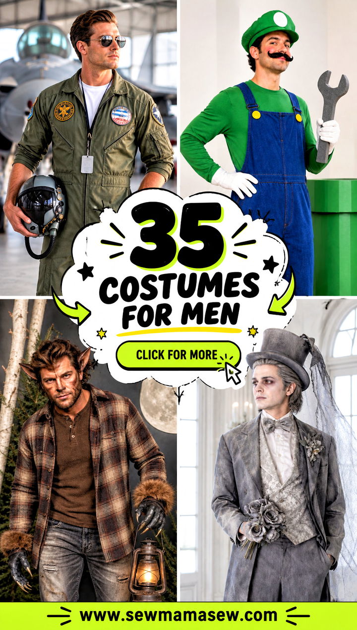 35 costumes for men - 35 costumes for men