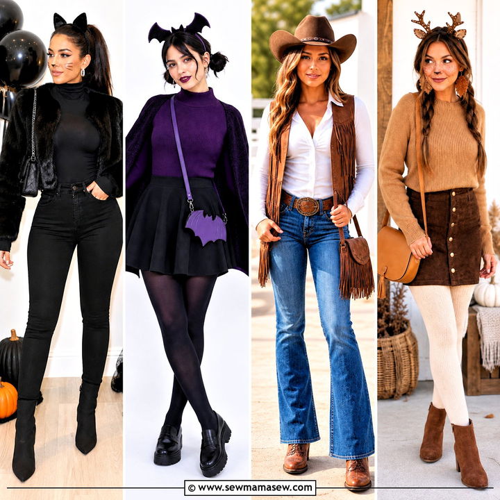 35 Cute Halloween Outfits for a Fun, Festive Night With Friends