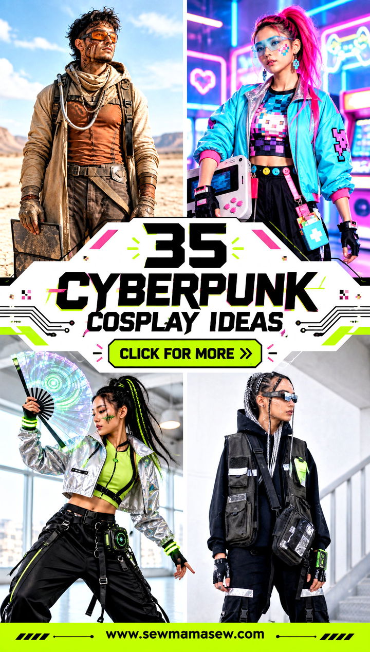 35 cyberpunk cosplay ideas - 35 cyberpunk cosplay ideas