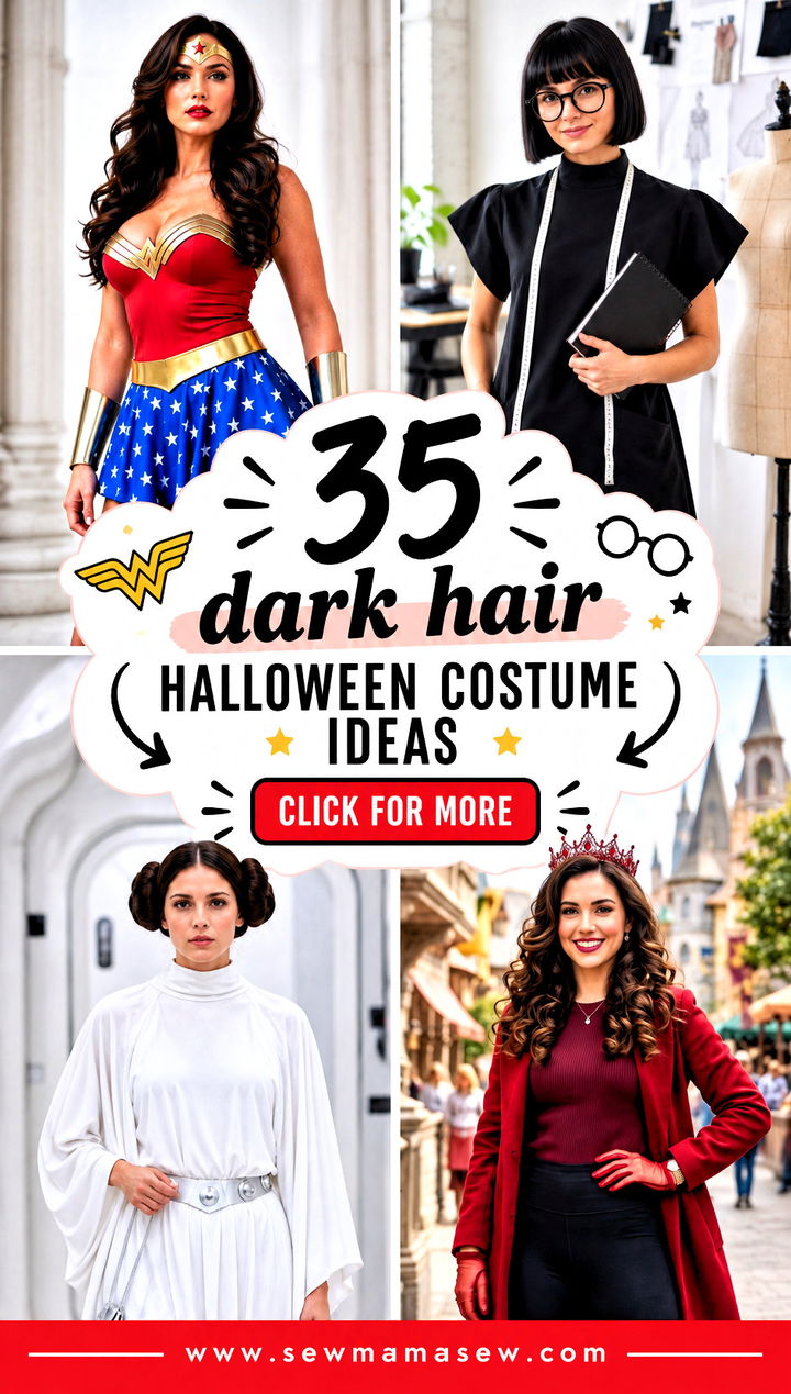 35 dark hair halloween costume ideas - 35 dark hair halloween costume ideas