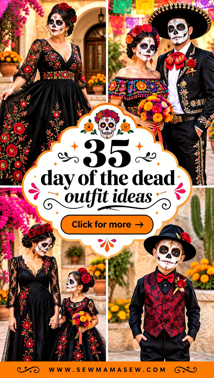 35 day of the dead outfit ideas - 35 day of the dead outfit ideas
