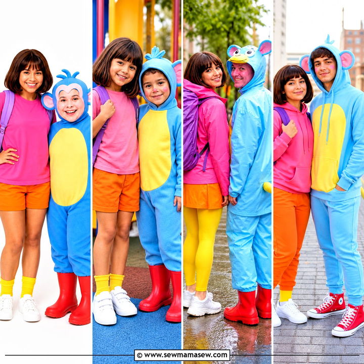 35 dora and boots costume