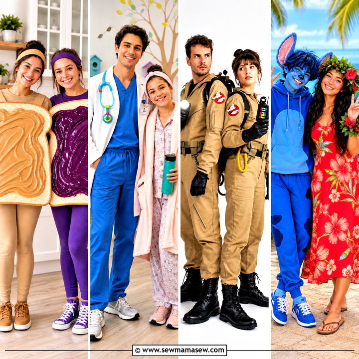 35 easy duo halloween costumes