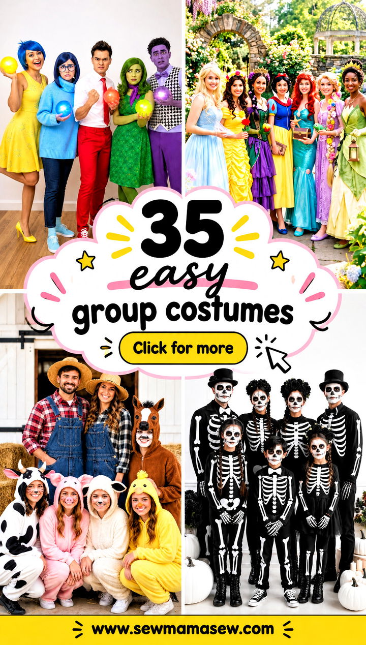 35 easy group costumes - 35 easy group costumes