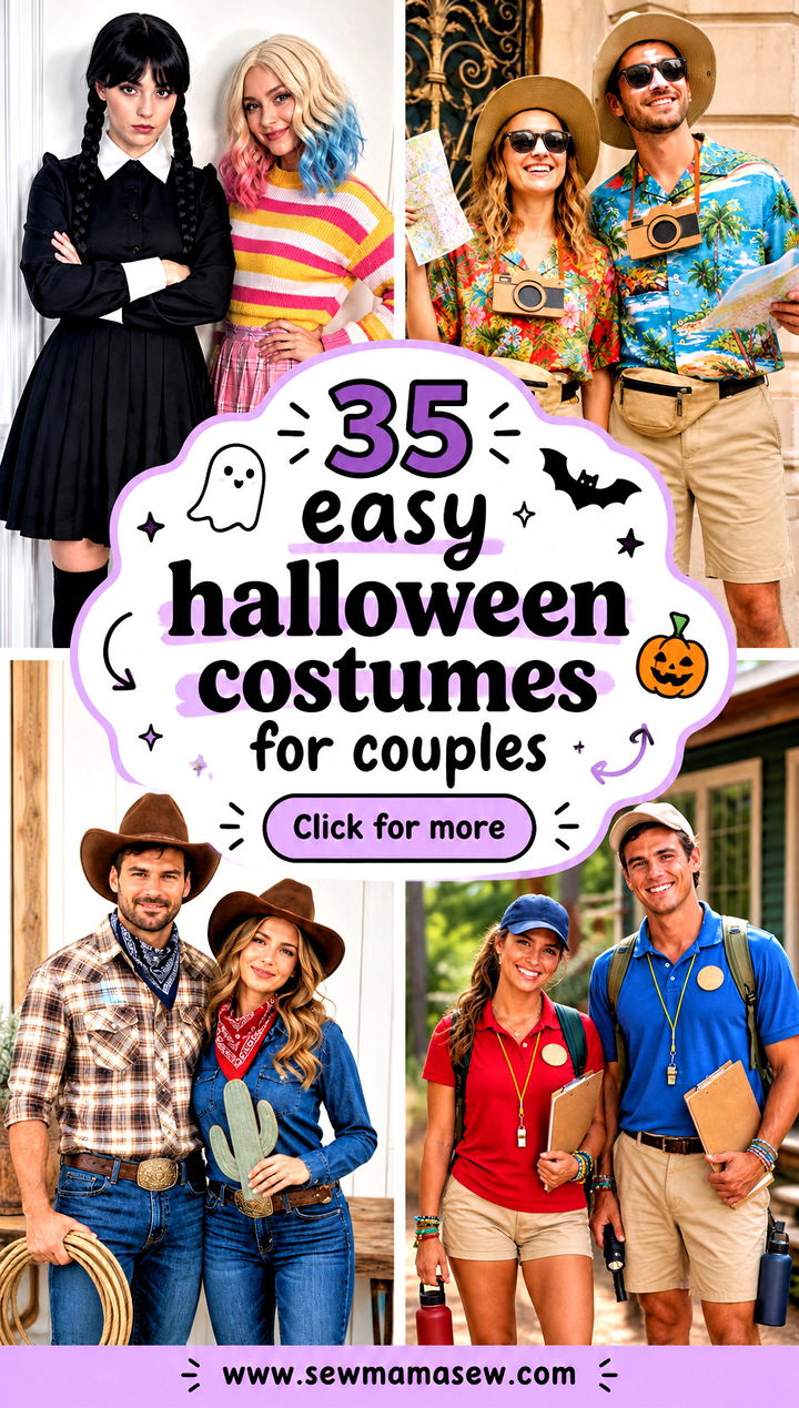35 easy halloween costumes for couples - 35 easy halloween costumes for couples