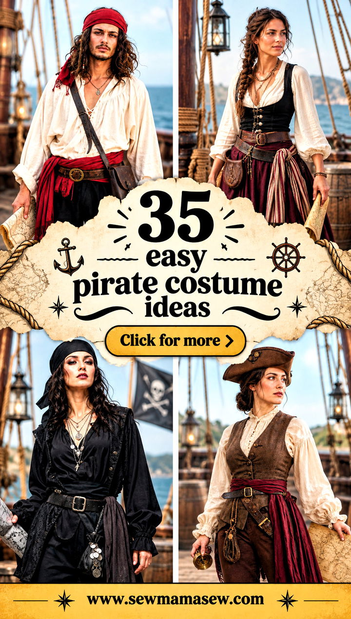35 easy pirate costume ideas - 35 easy pirate costume ideas