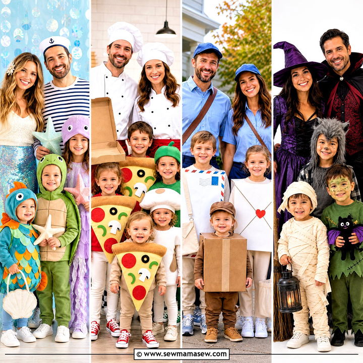 35 family halloween costumes with for toddlers
