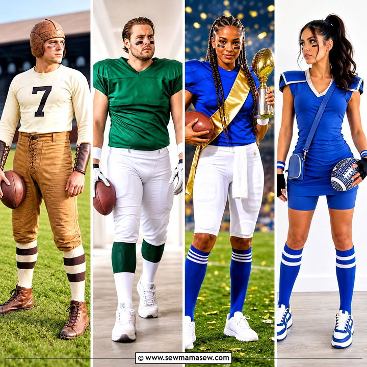35 football player costume ideas