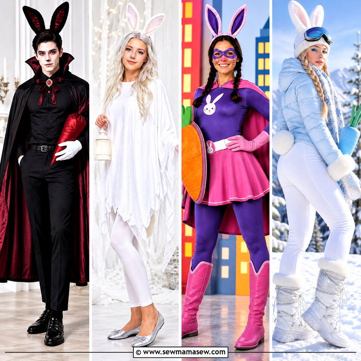35 halloween costumes bunny