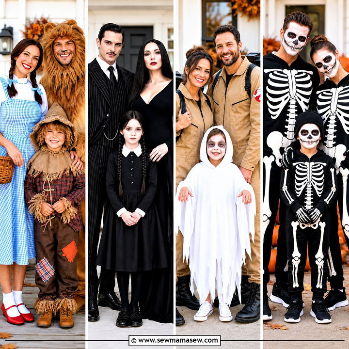 35 halloween family costumes for 3