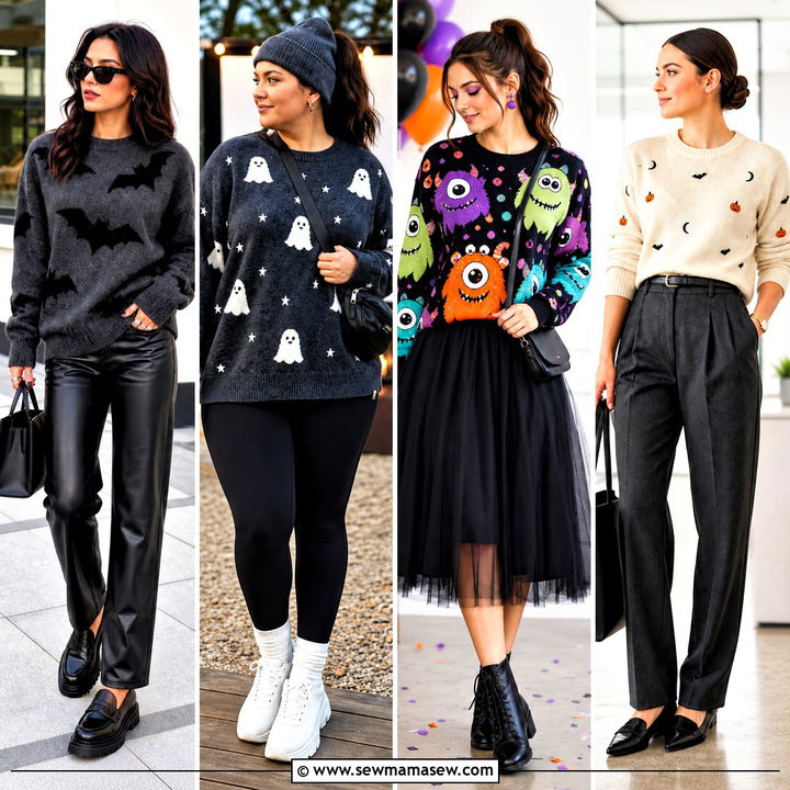 35 Halloween Sweater Ideas: Cozy Looks for Spooky Season