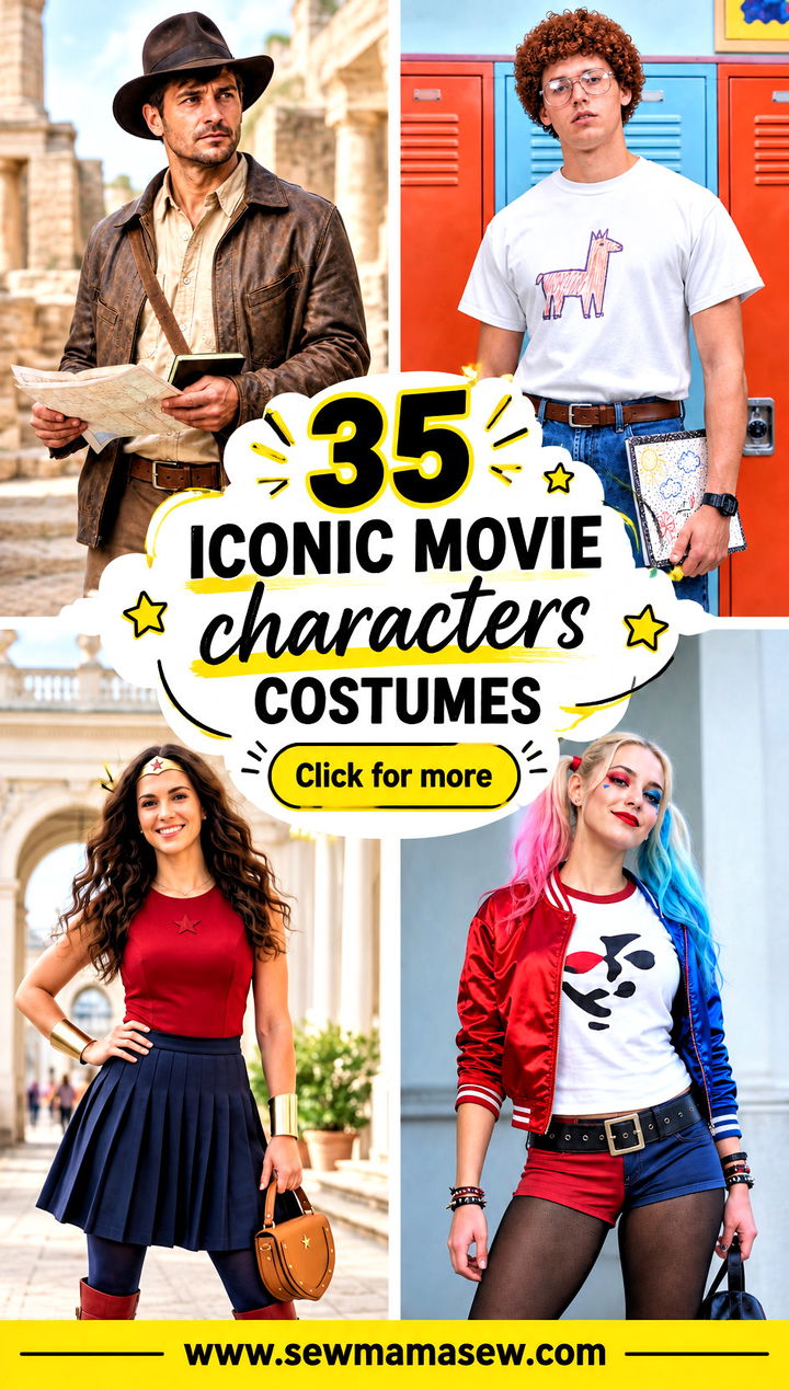 35 iconic movie characters costumes - 35 iconic movie characters costumes