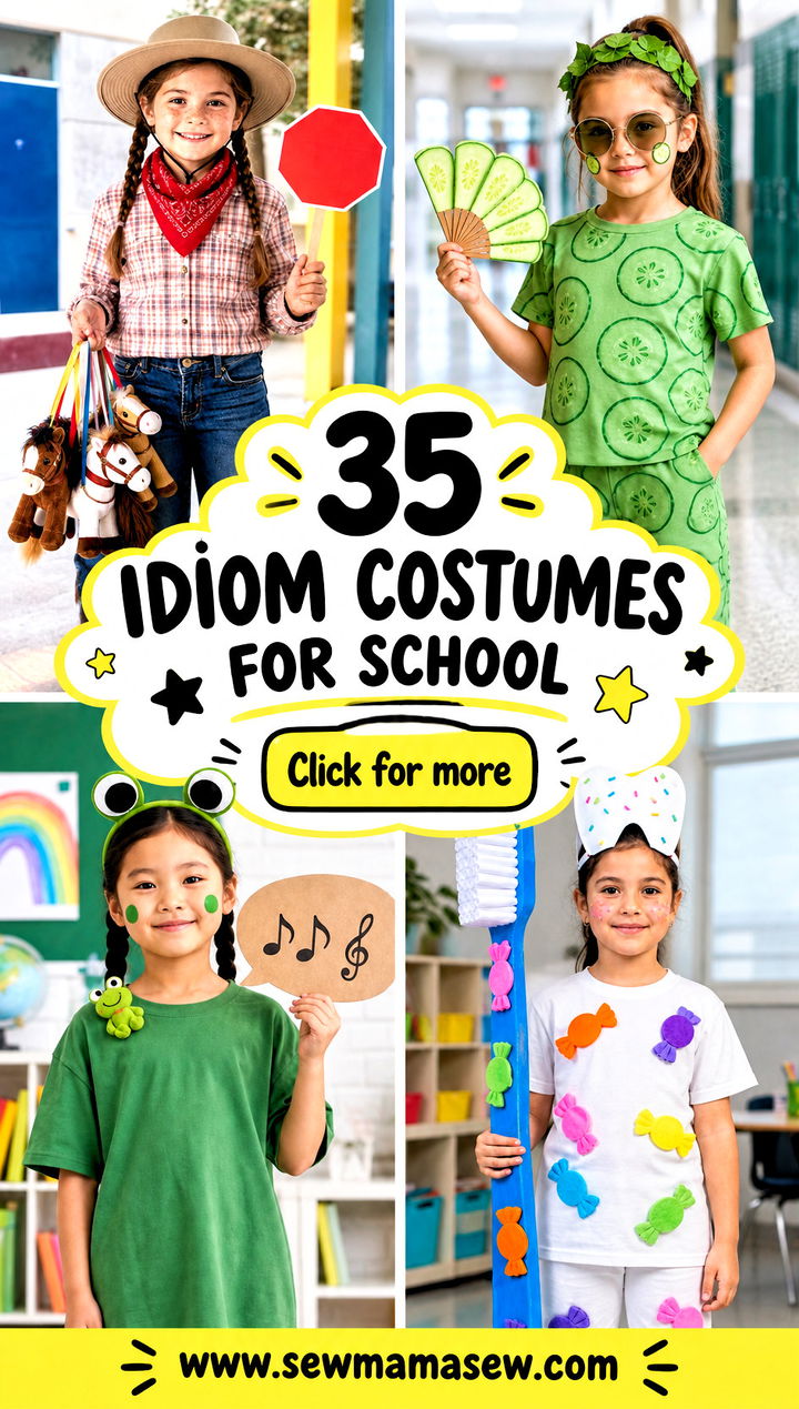 35 idiom costumes for school - 35 idiom costumes for school