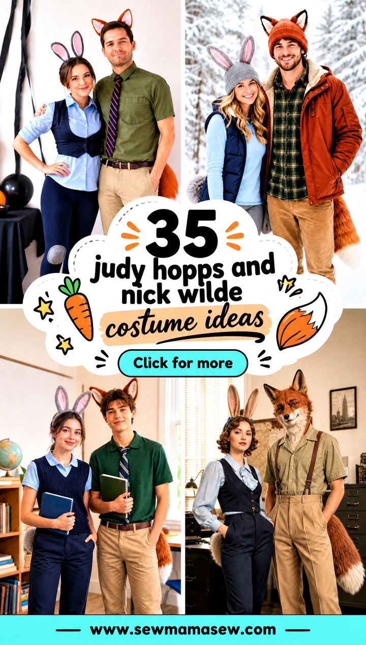 35 judy hopps and nick wilde costume ideas - 35 judy hopps and nick wilde costume ideas