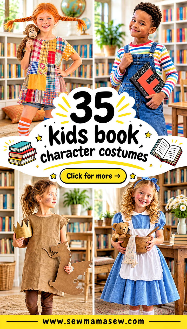 35 kids book character costumes - 35 kids book character costumes