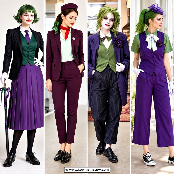 35 Lady Joker Costume Ideas for a Bold Halloween Entrance