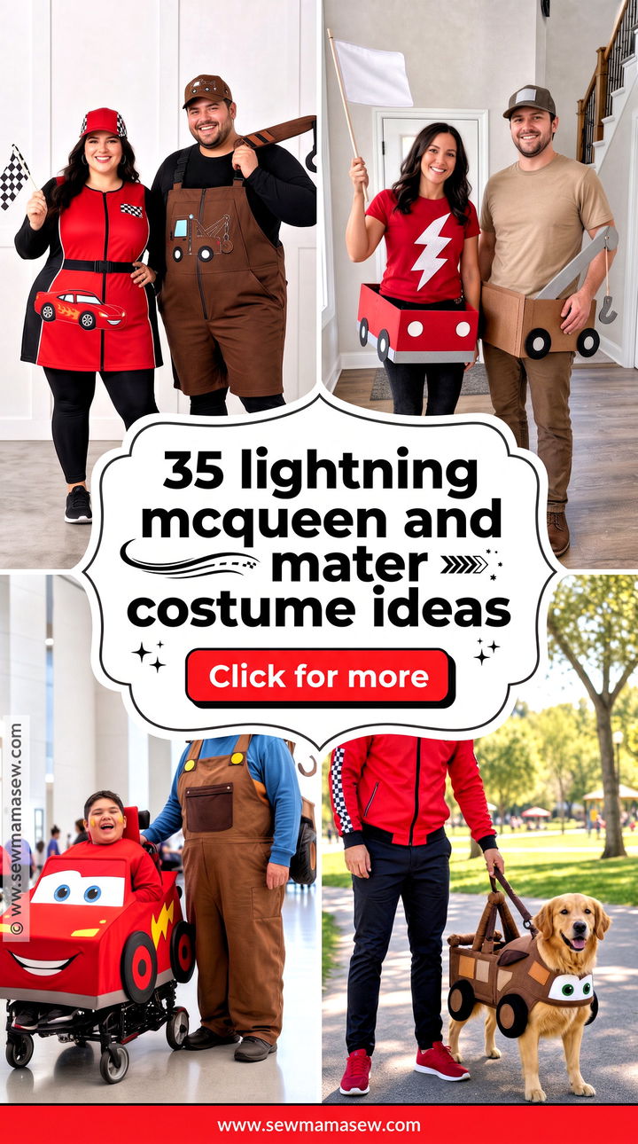 35 lightning mcqueen and mater costume ideas - 35 lightning mcqueen and mater costume ideas