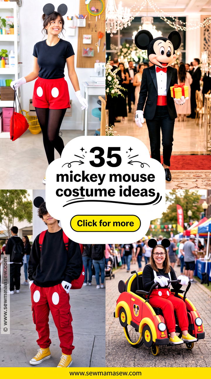 35 mickey mouse costume ideas - 35 mickey mouse costume ideas