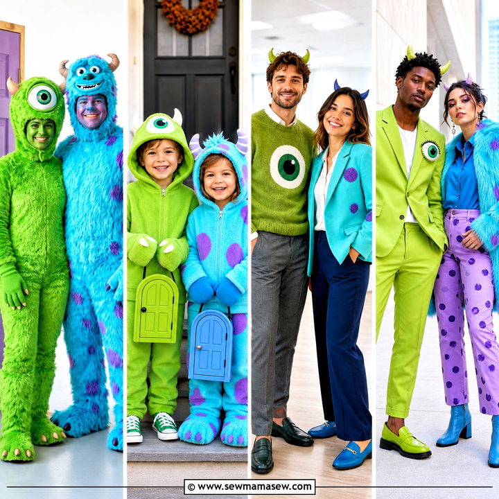 35 mike and sully costume ideas
