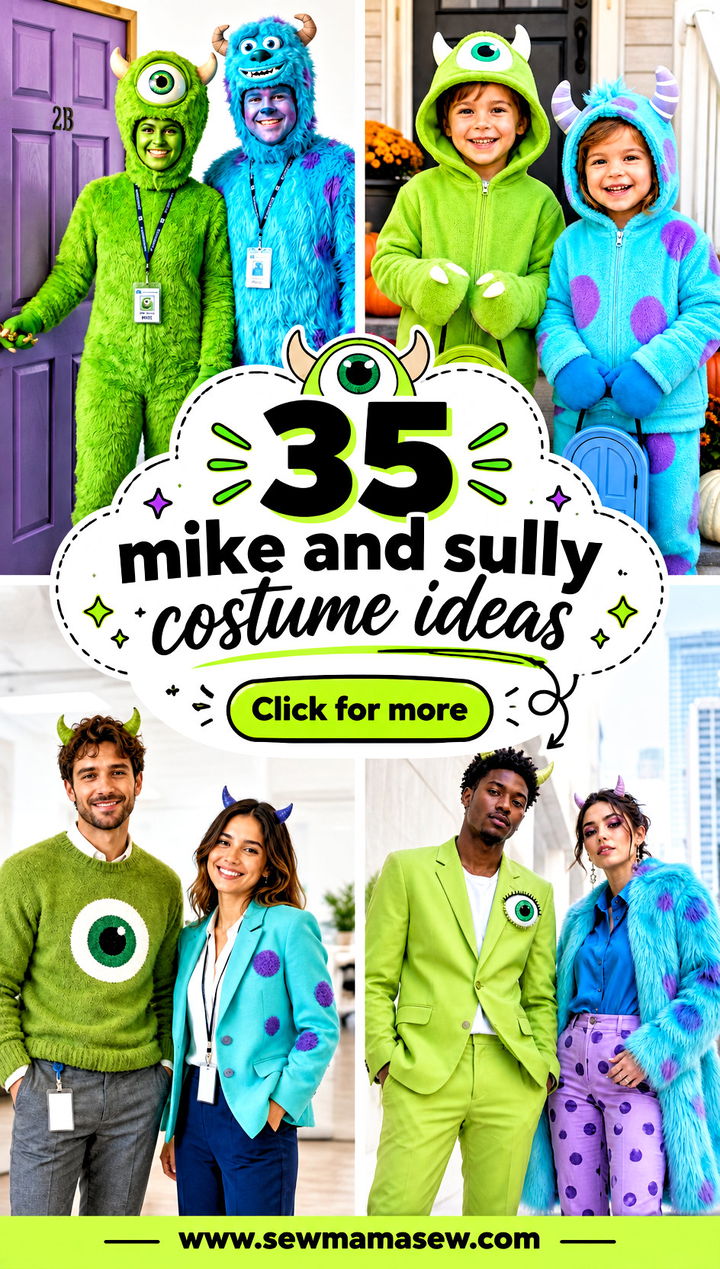35 mike and sully costume ideas - 35 mike and sully costume ideas