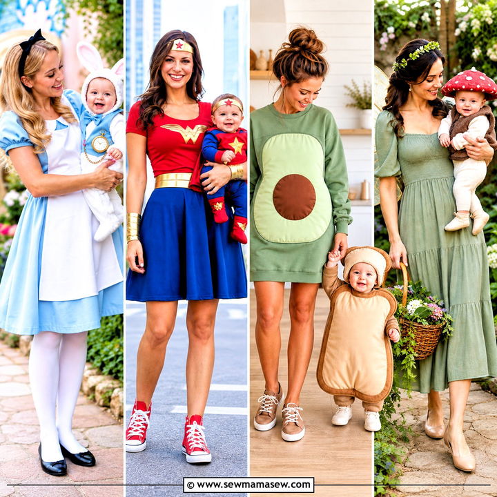 35 mom and baby halloween costumes