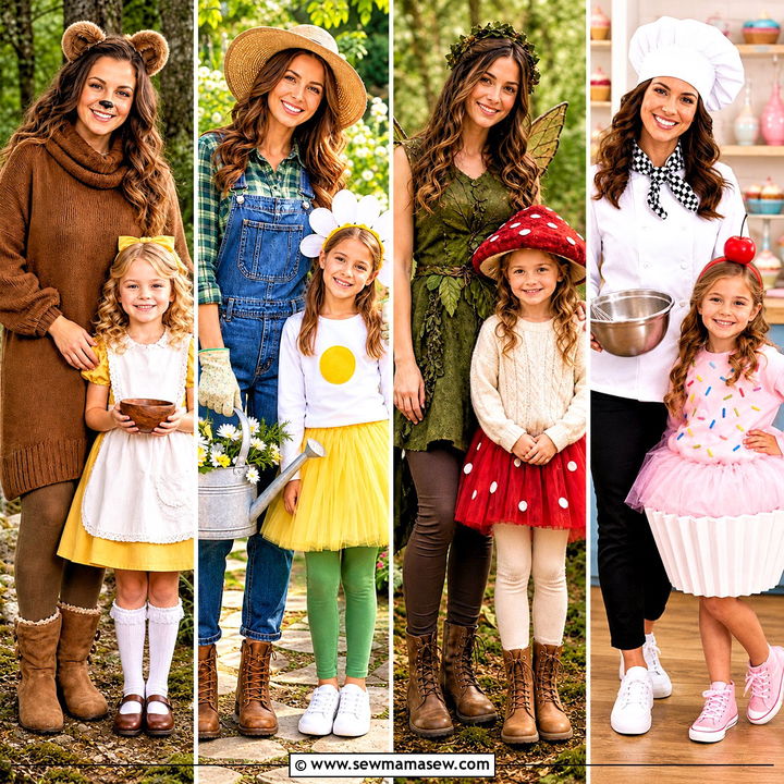 35 mom and daughter halloween costumes