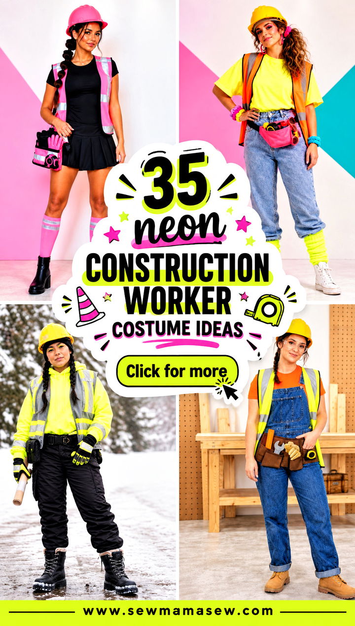 35 neon construction worker costume ideas - 35 neon construction worker costume ideas