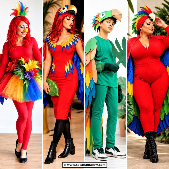 35 parrot costume ideas