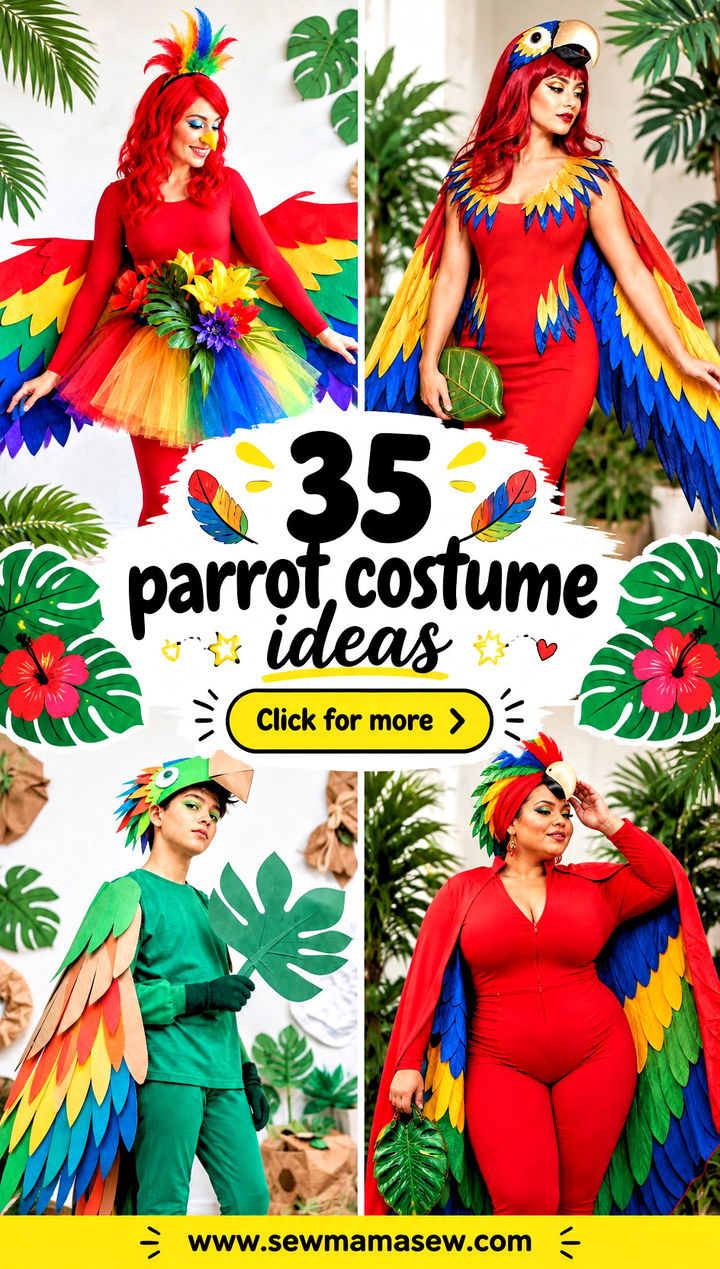 35 parrot costume ideas - 35 parrot costume ideas