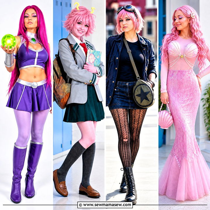 35 pink hair halloween costume ideas