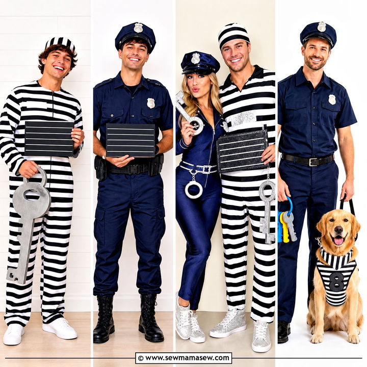 35 police and prisoner costume ideas