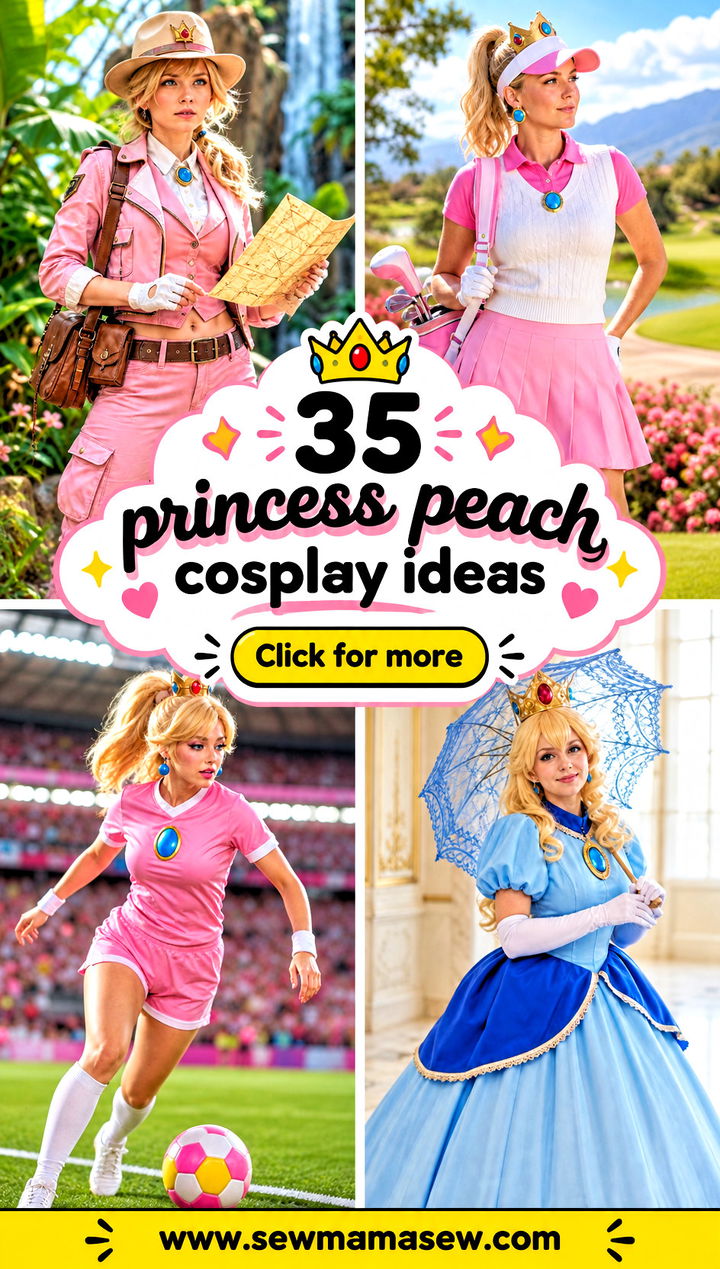 35 princess peach cosplay ideas - 35 princess peach cosplay ideas
