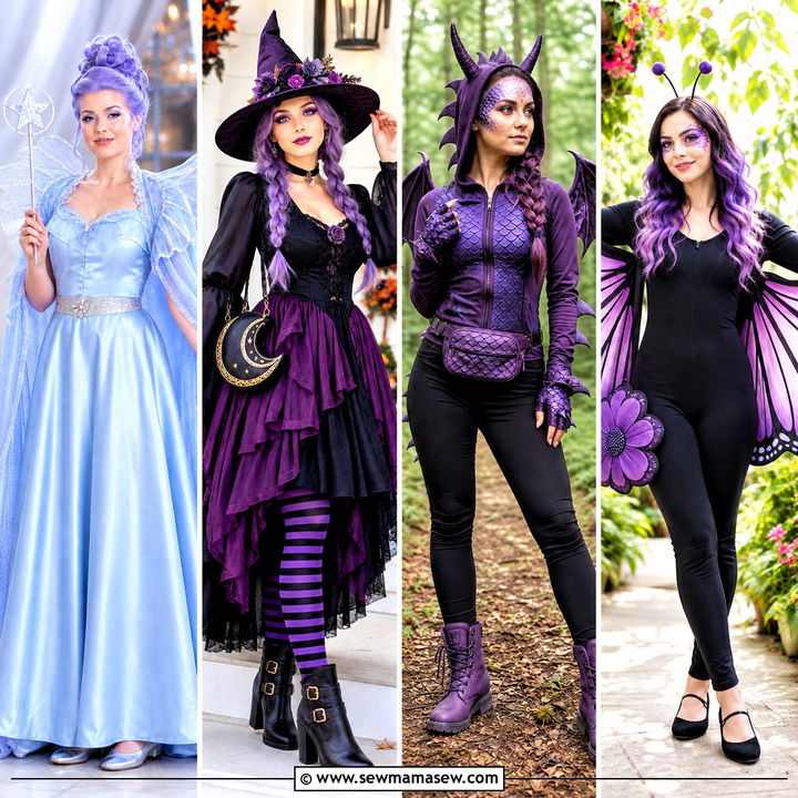 35 purple hair halloween costumes ideas