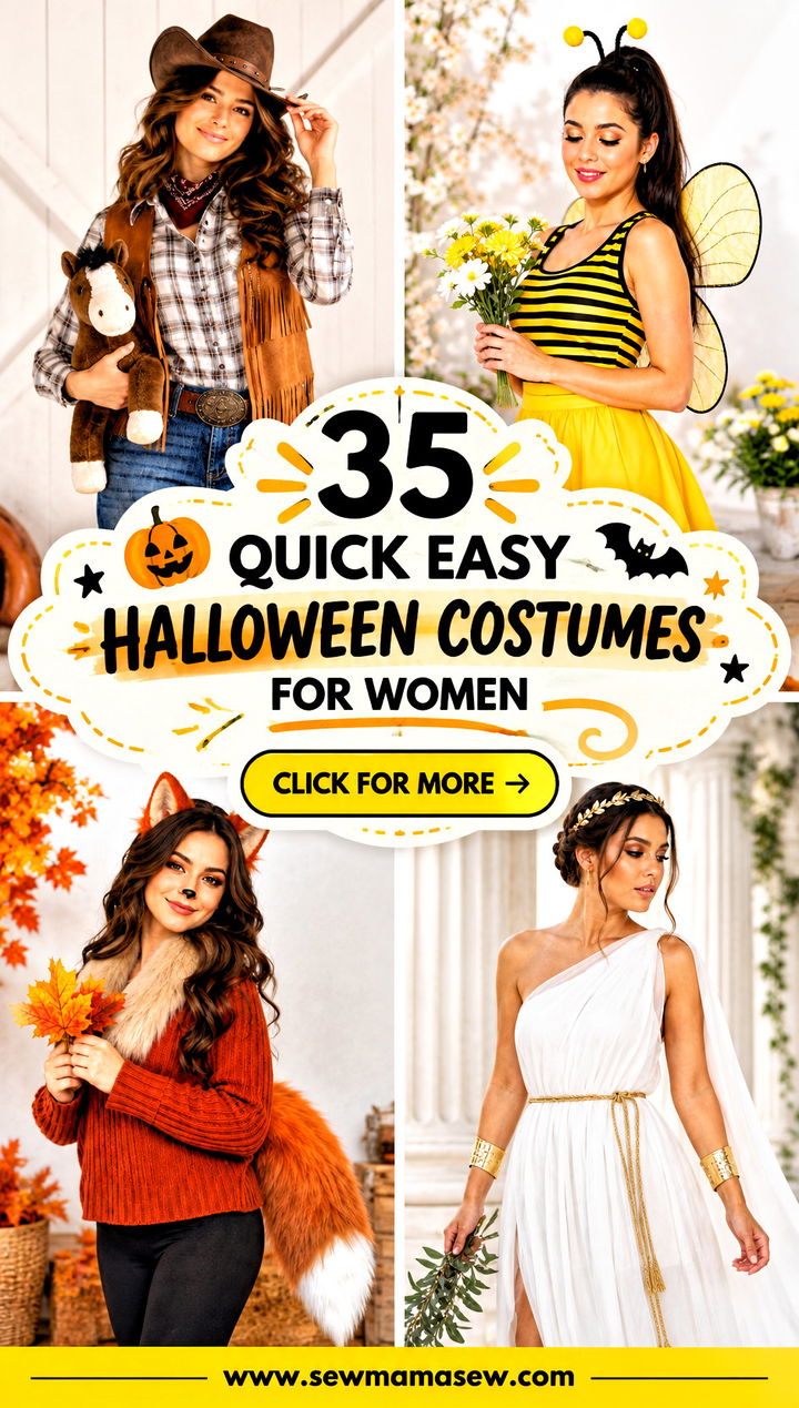 35 quick easy halloween costumes for women - 35 quick easy halloween costumes for women